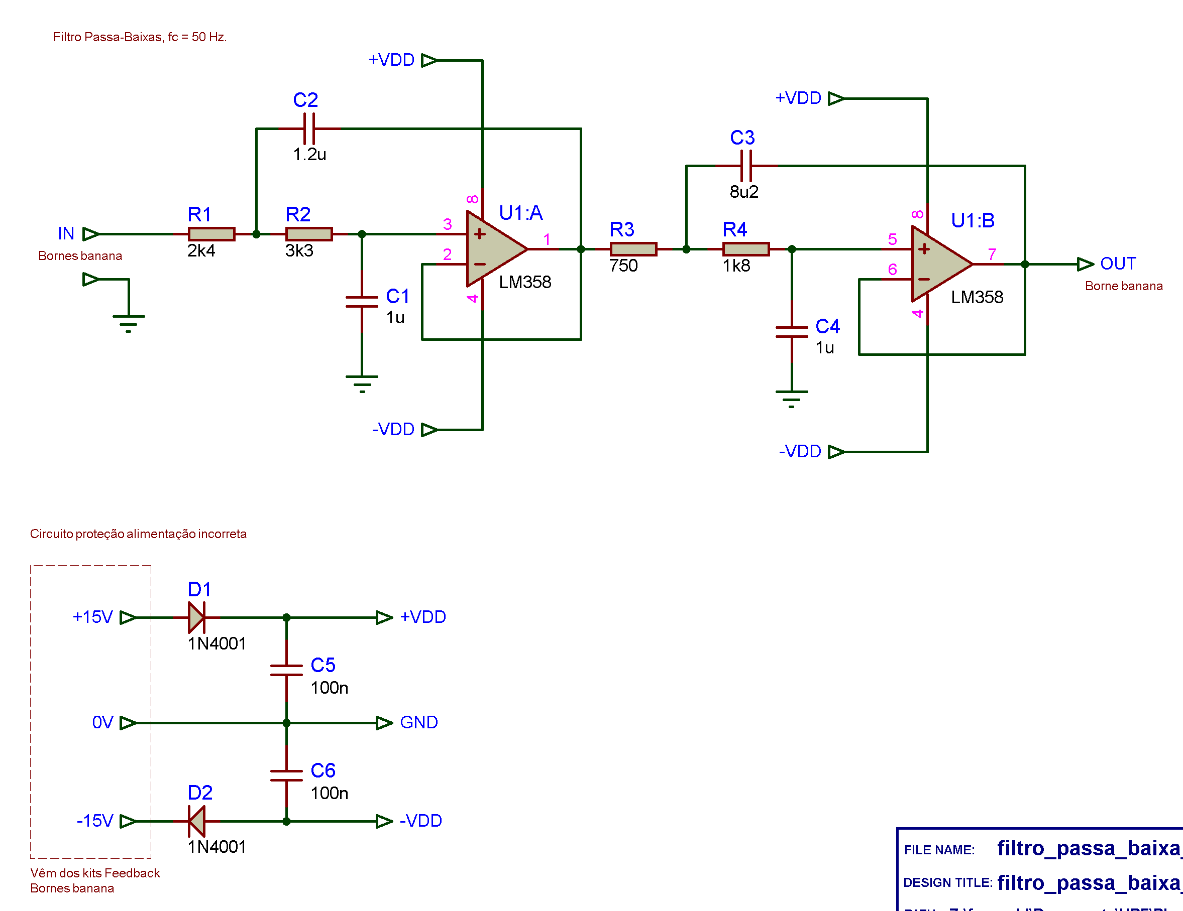 placa_filtro_passa_baixas_50Hz_LM358